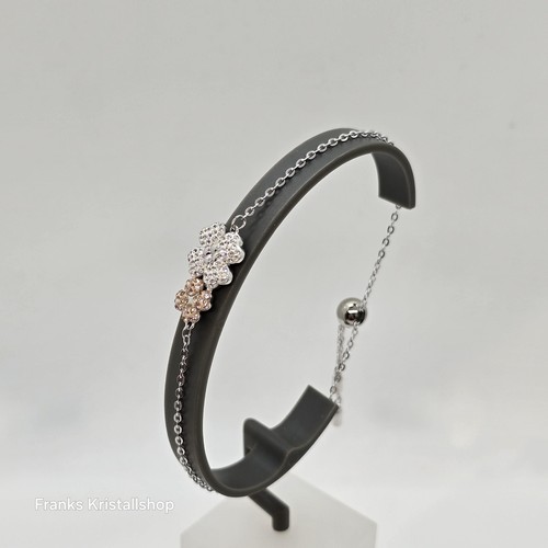 Swarovski Latisha Armband Blume, Mehrfarbig, Rhodiniert Flower Bracelet 5636590 - Bild 5 von 8