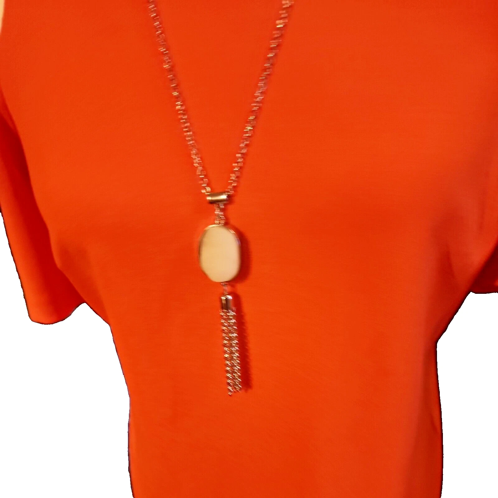 Alyx Abito Spalla Fredda con Collana Attaccata Corallo Taglia 6 (T45)