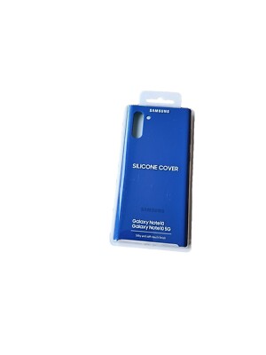 Offizielle Samsung Galaxy Note 10 Galaxy Note 10 5g Samsung Silikon Hülle (BLAU)