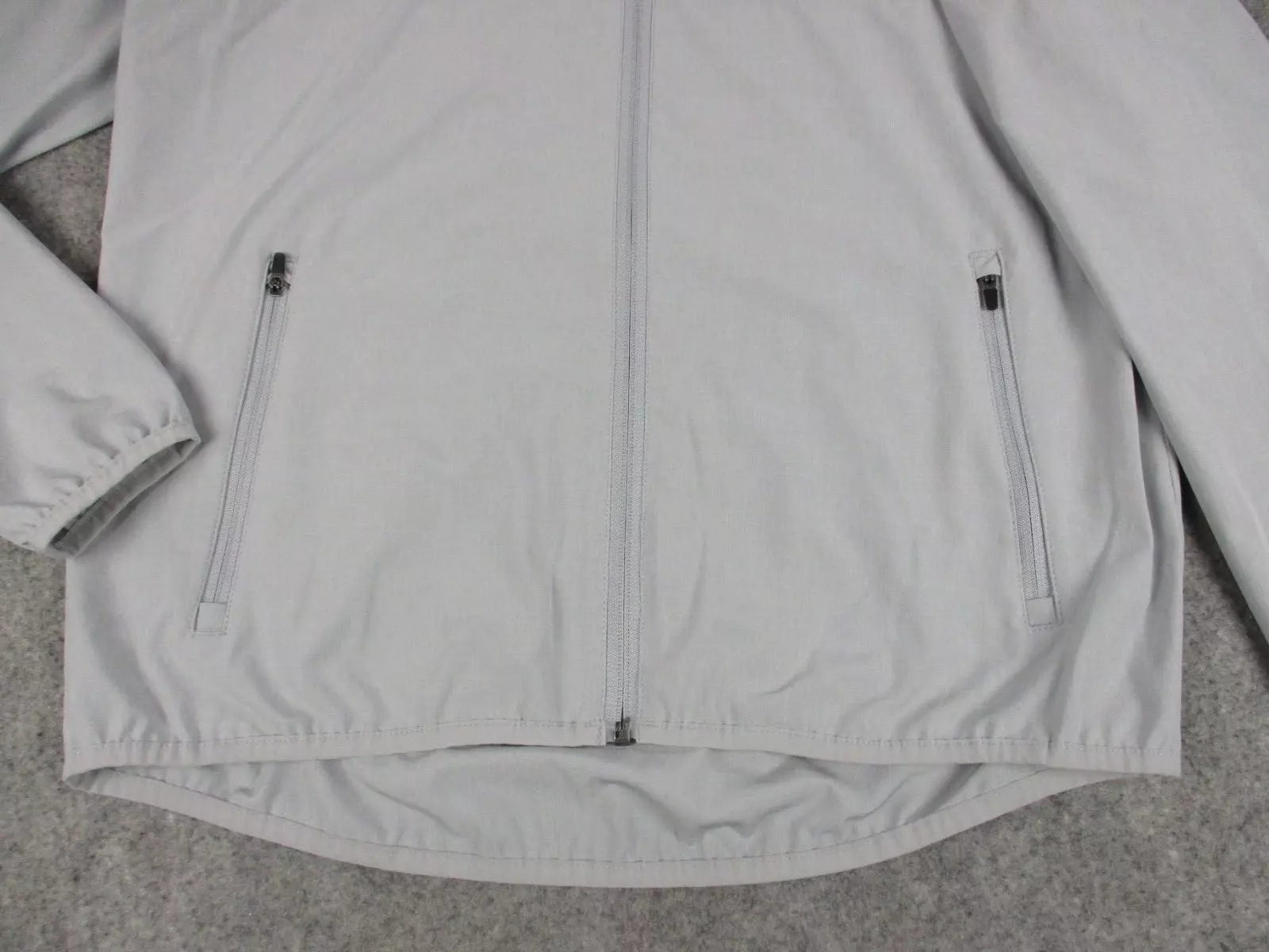 vuori outdoor trainer shell pocket zip up hooded jacket
