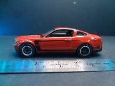 Auto World 2012 Ford Mustang BOSS 302 orange - Loose 1:64