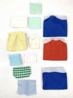 CALICO CRITTERS Sylvanian Families Dollhouse Blankets Pillows Towel Cloth Fabric — photo 1