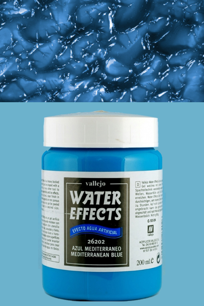VALLEJO TEXTURE MEDITER BLUE WATER 26202