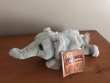 Dakin Lou Rankin Hoover Elephant Plush 8" Mini Friend Bean Bag NWT Stuffed