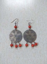 Moroccan Silver Berber Earrings from Morocco