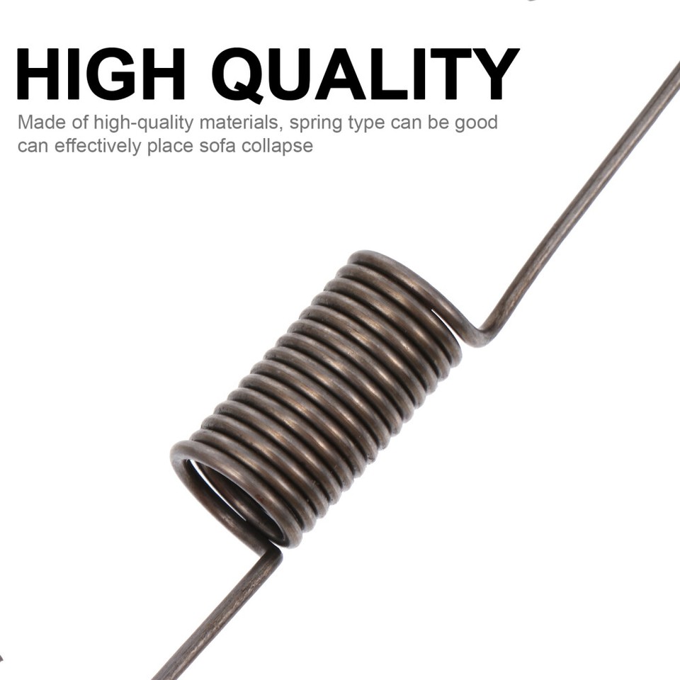 100 Pcs Tensile Spring Replacement Furniture Springs Sofa Repair Kit