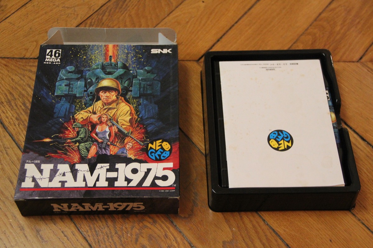 Jeu Nam-1975 Sur Neo Geo SNK - Version Japonaise Avec Manuel - NGH-001 - Occasion