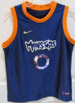 Nike DNA Space Jam 2 Monsters Jersey Size Youth Boy's XL LeBron sewn