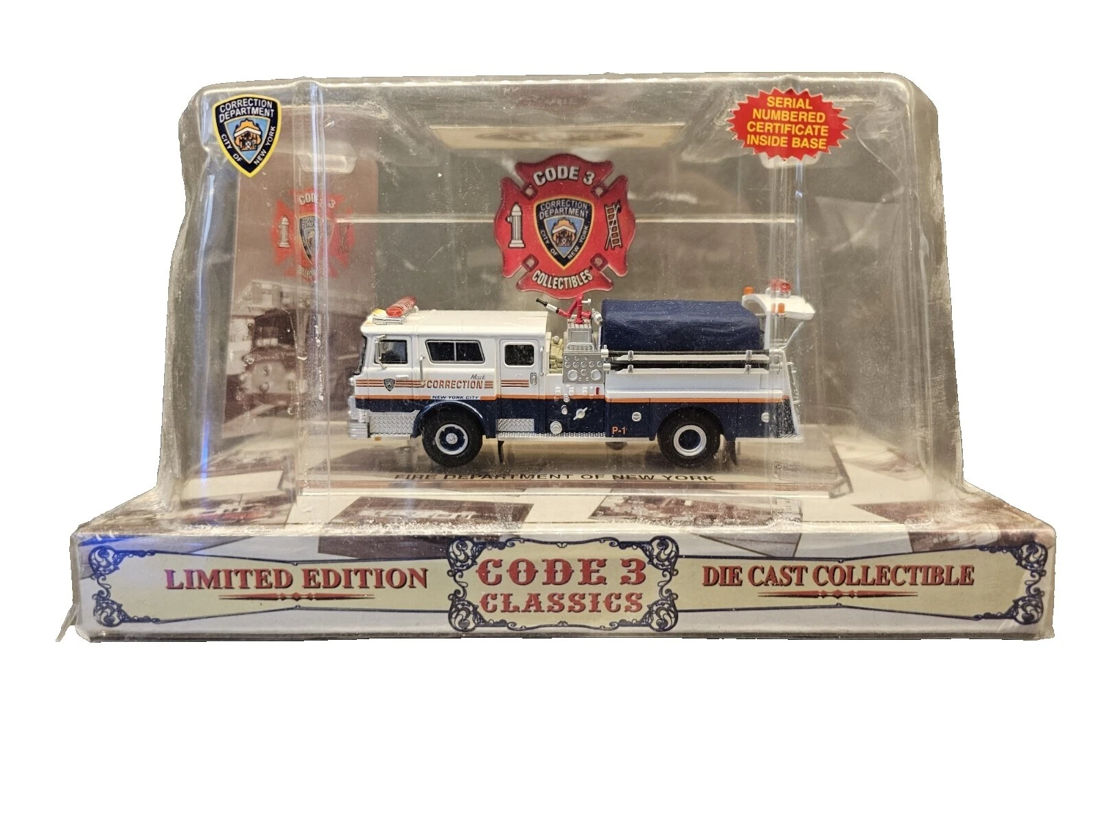 Code 3 Mack escala 1:64 Diecast y de juguete