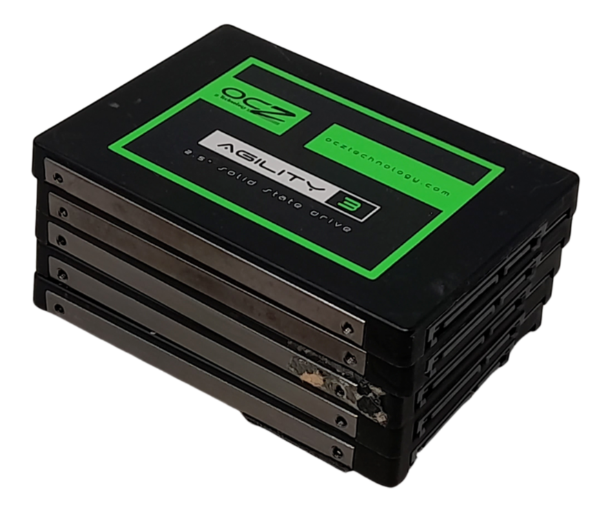 Job Lot x OCZ Agility AGT3-25SAT3-120G 120GB SATA SSD 100