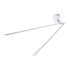 United Pacific 70203 Chrome Curb Feelers, Universal Fitment - 1 Set(Pack of 2)