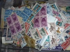 Lot of Unused 4 Cent Stamps, 100 Unused Four Cent U.S. Postage Stamps