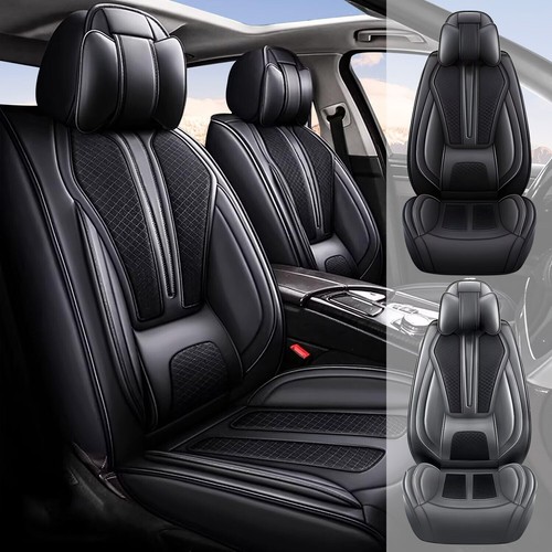 Car Seat Covers Full Set Fit for GMC Terrain 2010-2024 2025 Leather