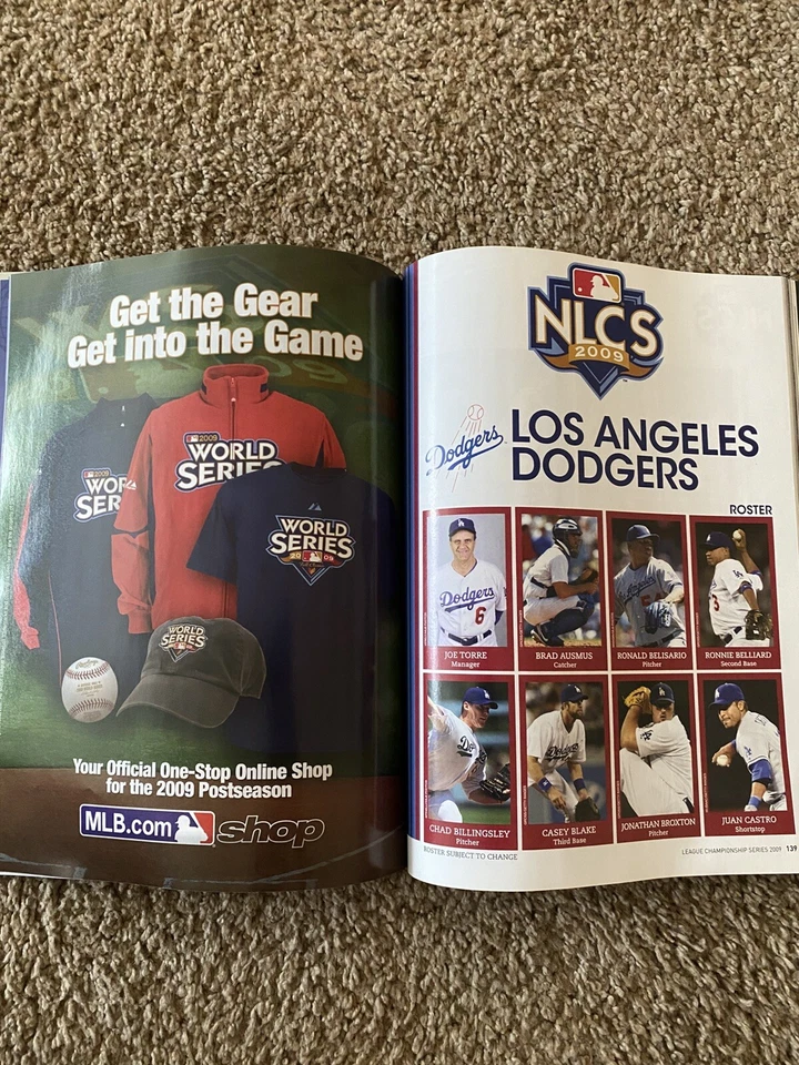 2009 Los Angeles Dodgers Philadelphia Phillies NLCS Playoff Collectable MLB WS - Image 4 of 4