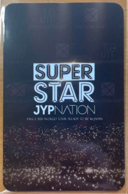 TWICE TZUYU WORLD TOUR READY TO BE SSJYP Superstar LTD JAPAN