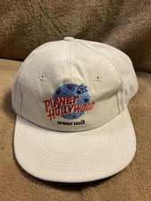 Vintage 90s Planet Hollywood Cozumel SnapBack Baseball Cap Hat USA