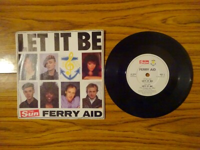 Ferry Aid - Let It Be (The Sun 1987) 7'' Single