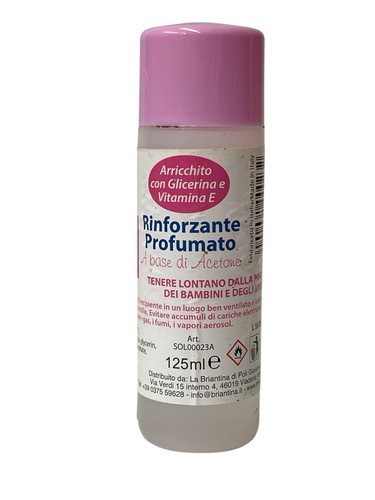 SOLVENTE A BASE DI ACETONE PER ELIMINARE SMALTO DALLE UNGHIE 9 FLACONI DA ML 125 - Imagen 3 de 3