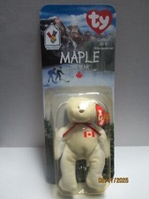 Ty Maple The Bear McDonald's 1999 Rare Tag Errors Beanie Babies