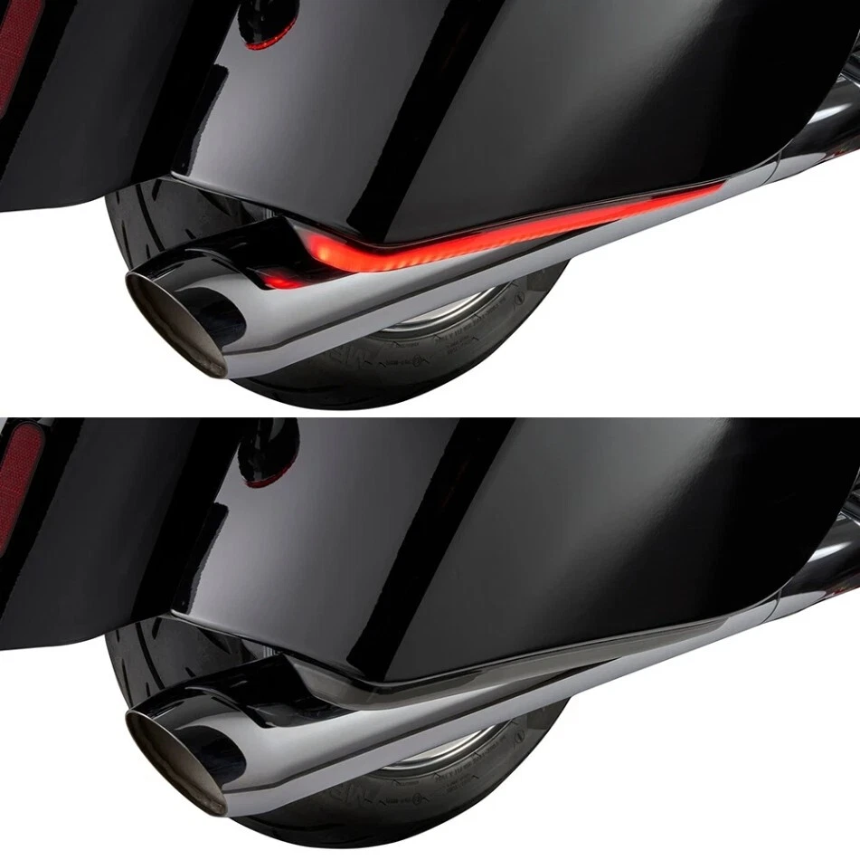 Alforja lateral LED luz de giro de freno para Indian Springfield Dark Horse 2020-2023 Foto 3 de 4