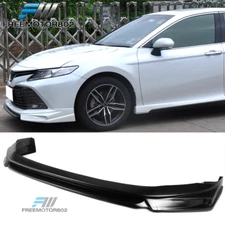 Fits 2018-2020 Toyota Camry LE IKON Style Front Bumper Chin Lip Splitter PP