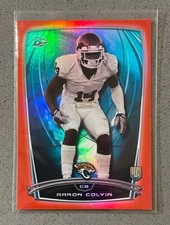 2014 Bowman Football NFL #96 Aaron Colvin /199 Rainbow Red RC Rookie Jaguars