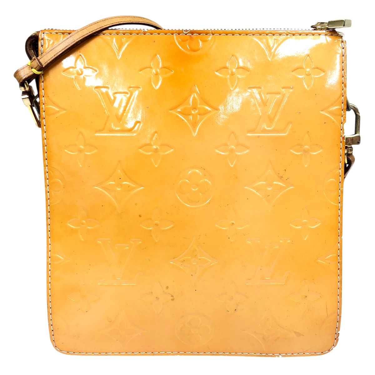 Auth Louis Vuitton Mott Shoulder Bag Monogram Vernis M91034 TH1919