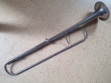 old natural Eb (Es) trumpet / Fanfare "Amati Kraslice" (loose braces)