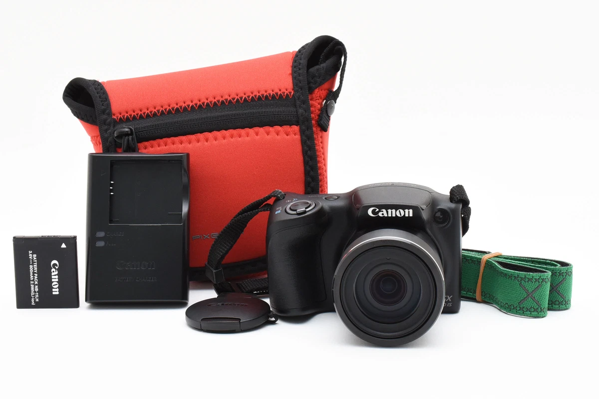 Canon PowerShot SX430 IS Digital Cameras with Built - in Flash for
