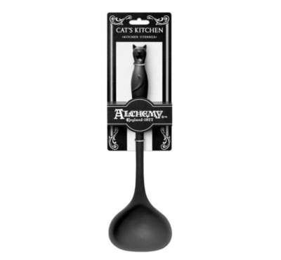 Schöpfkelle Kochen Alchemy England Silikon Linie Cat's Kitchen Katze Gothic