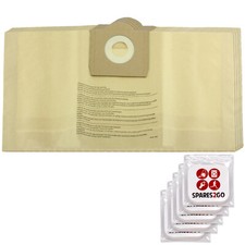 Image of Dust Bags x 5 for DRAPER WDV21 Vacuum Cleaner + Fresh