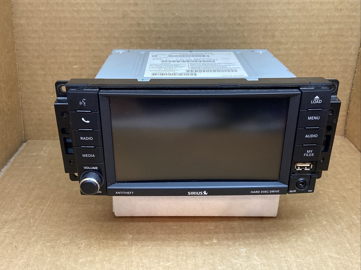 2016 Dodge Grand Caravan Navigation Radio Player Display Screen
