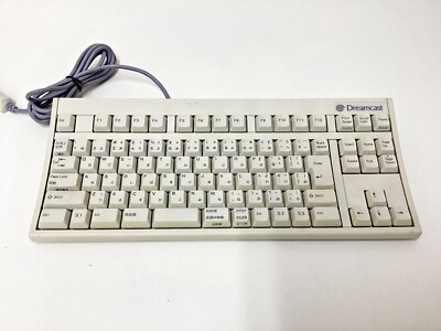 【新品未使用】ドリームキャスト Dreamcastキーボード HKT-7600 Sega Dreamcast Keyboard HKT-7600 B grade Japan 1 Week to USA