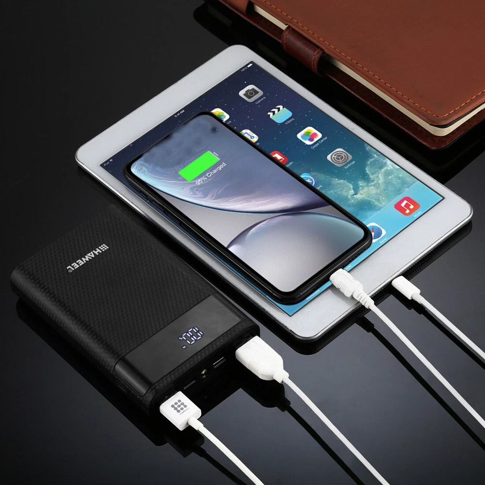 Power Bank Battery Shell Case for 18650 4 slots DIY Detachable USB Charging Box