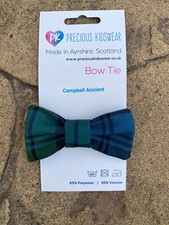 Campbell Tartan Baby Boys Bow Tie