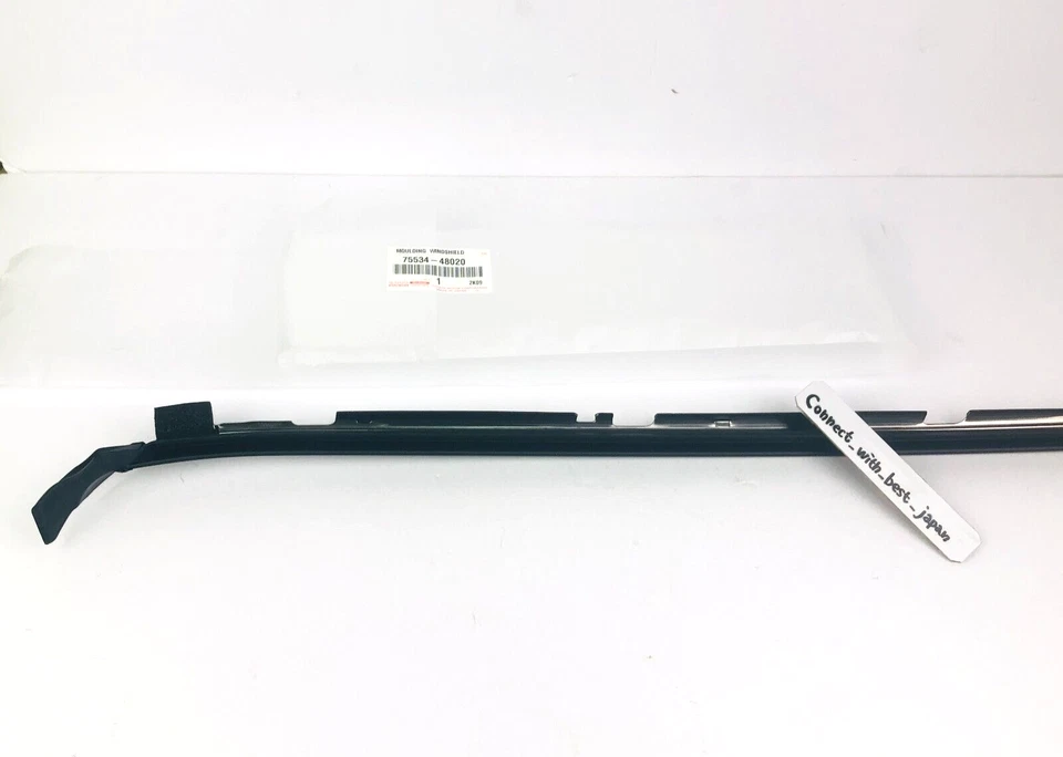 Toyota Genuine Lexus Left Outer Windshield Molding 1999-03 RX300 75534 - 48020 — 第 2/4 张图片