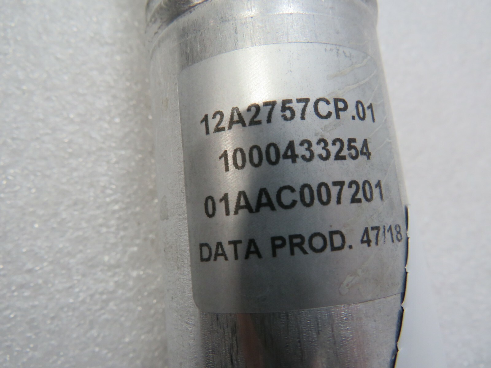 McLaren 600LT, AC Receiver Drier, Used, P/N 12A2757CP
