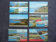 6 Vintage Postcards of Gourock, Cardwell Bay, Cross of Lorraine Cloch Lighthouse