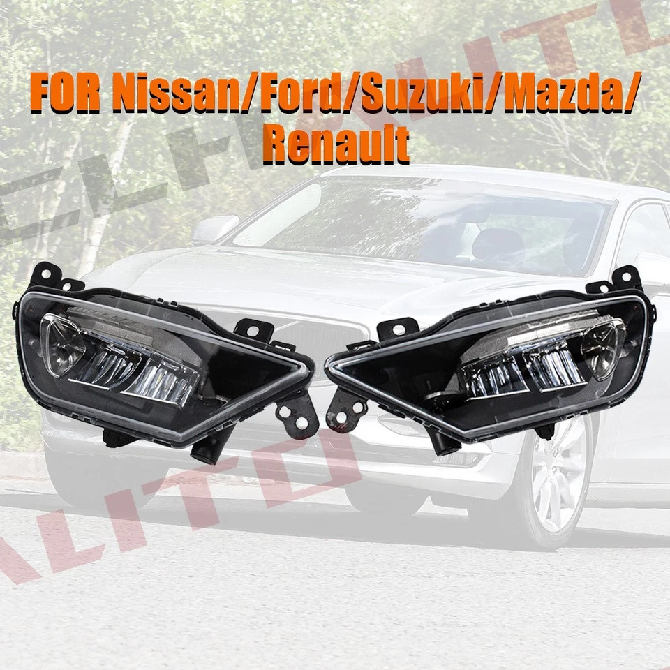 Par de luces antiniebla de conducción para Volvo XC60 XC90 S90 V90 LED laterales Foto 2 de 4