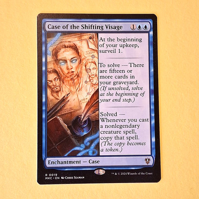 MTG Case of the Shifting Visage MKC 019 Englisch Rare (B0114)