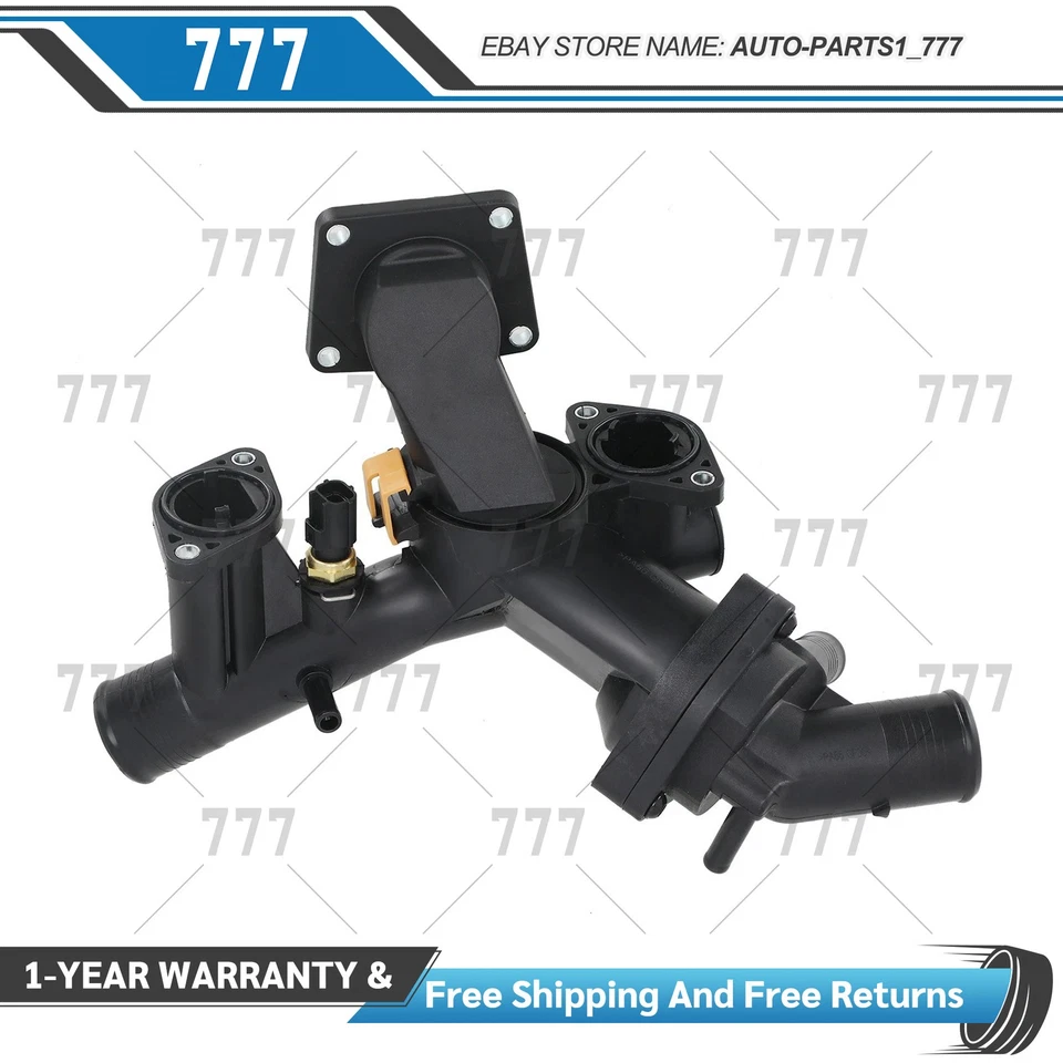 Conjunto de carcasa de termostato de refrigeración para Land Rover LR3 4,4 L V8 2005-09 LR005631 Foto 3 de 3