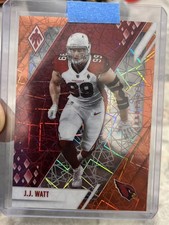 2021 Panini Phoenix JJ Watt #6 Orange Prizm serial /99