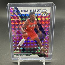 Zion Williamson [Pink Camo] #269 Prices [Rookie] | 2019 Panini