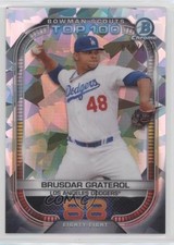 2021 Bowman Scouts Top 100 Atomic Refractor 48/150 Brusdar Graterol #BTP-88 gh4