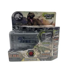 Jurassic World Captivz Epic Battles T-Rex Rumble Cage with Lights and Sounds