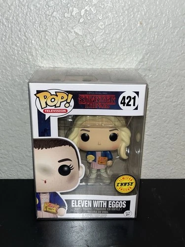 FUNKO Pop! Vinyl: Stranger Things - Eleven with Eggos (Chase) #421