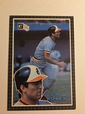1985 Donruss Baseball Action All-Stars Jumbo Oversized #7 Cal Ripken Jr.