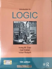 Brand New Introduction to Logic by Irving Copi 15th INTL ED-9780367376239