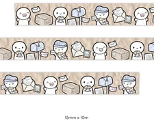 NEW TCMC The Coffee Monsterz Co Mail Is Here! Washi Tape Roll SOLD OUT