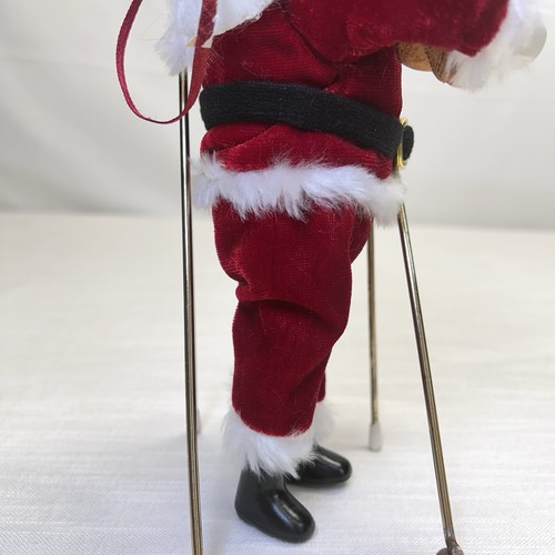 VTG Kurt Adler Santa Claus With Teddy Bear Ornament 8.5” Inch Santa’s World - Picture 10 of 18